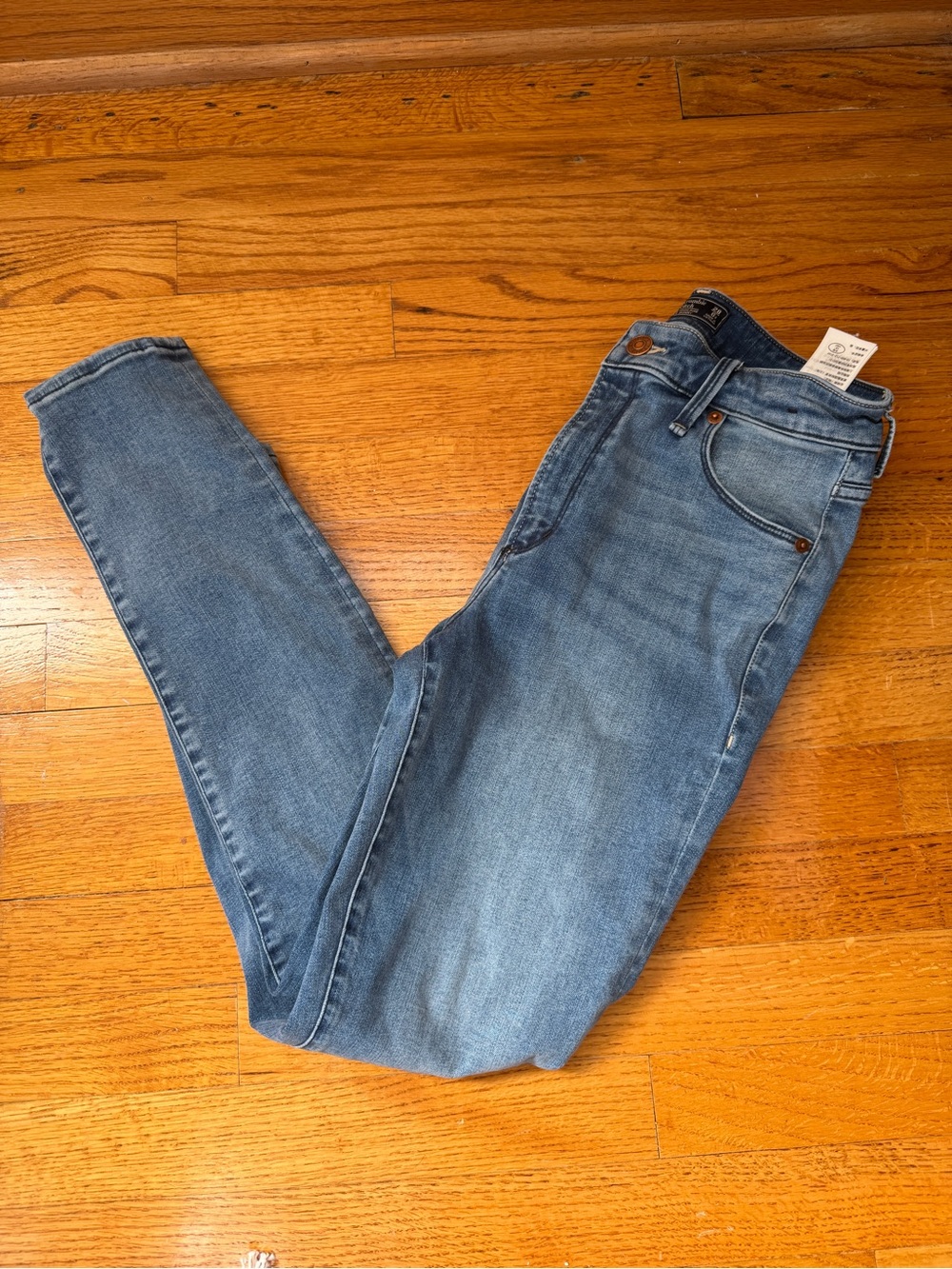 AF Simone High Rise Super Skinny Jeans Size 6 Short 28 W